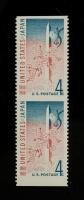 1960 4&Acirc;&cent; US-Japan Treaty Vertical Pair Imperf Between