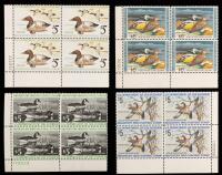 RW40-43 Group Of 4 Plate Blocks