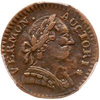 1788 Vermont Bust Right, RR-27
