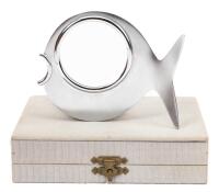 Rare, Authentic, Vintage Original Herm&egrave;s "Fish" Magnifying Glass in Vintage Original Presentation Box ca. 1960s