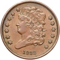 1832 Classic Head 1/2C