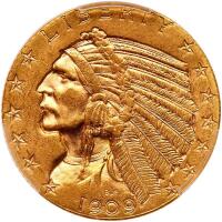 1909-D $5 Indian
