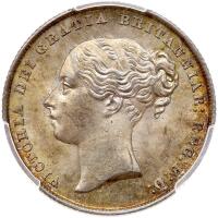 Great Britain. Shilling, 1858
