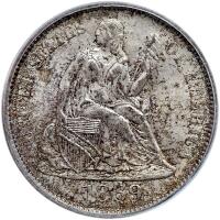 1869-S Liberty Seated 10C