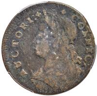 1787 Connecticut. Draped bust facing left