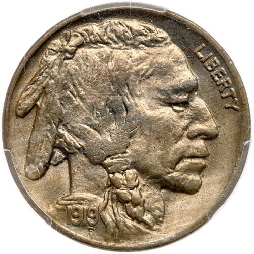 1919 Buffalo 5C PCGS MS64