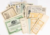 100 piece Collection of 19th to early 20th Century Arizona Mining Stocks and Bonds