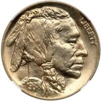 1938-D Buffalo 5C NGC MS67
