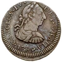 Guatemala. 1/2 Real, 1789-NG M VF