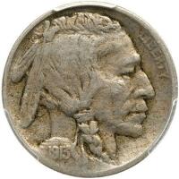 1913-D Buffalo 5C. Type 2 PCGS VF30